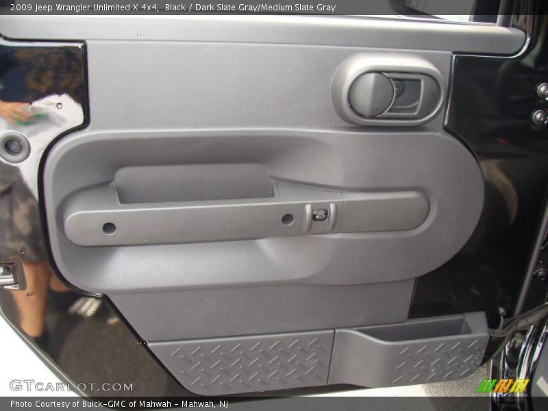 Black / Dark Slate Gray/Medium Slate Gray 2009 Jeep Wrangler Unlimited X 4x4