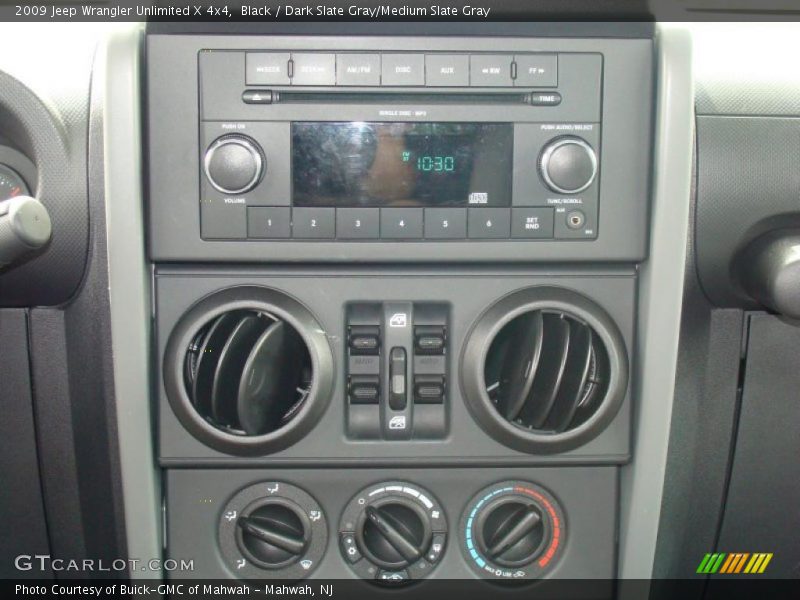 Black / Dark Slate Gray/Medium Slate Gray 2009 Jeep Wrangler Unlimited X 4x4