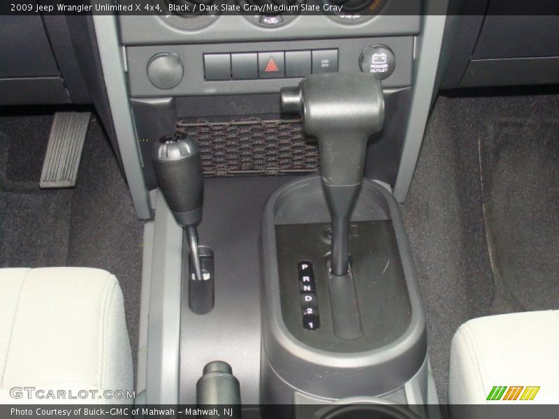 Black / Dark Slate Gray/Medium Slate Gray 2009 Jeep Wrangler Unlimited X 4x4