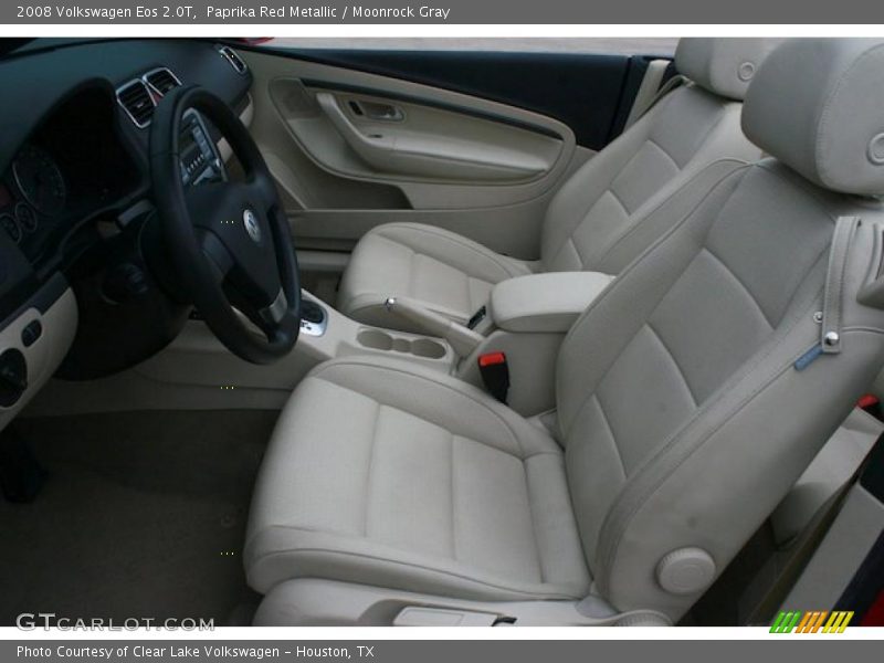 Paprika Red Metallic / Moonrock Gray 2008 Volkswagen Eos 2.0T