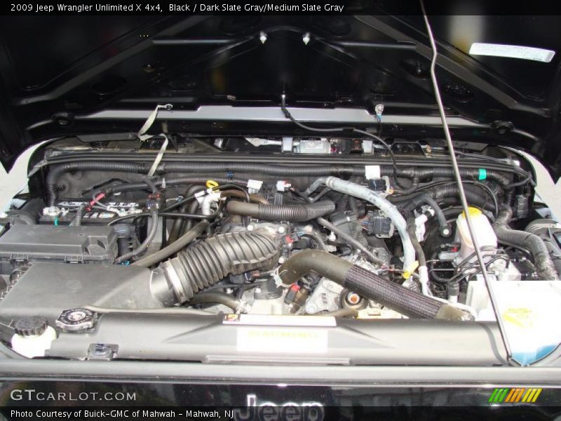 Black / Dark Slate Gray/Medium Slate Gray 2009 Jeep Wrangler Unlimited X 4x4