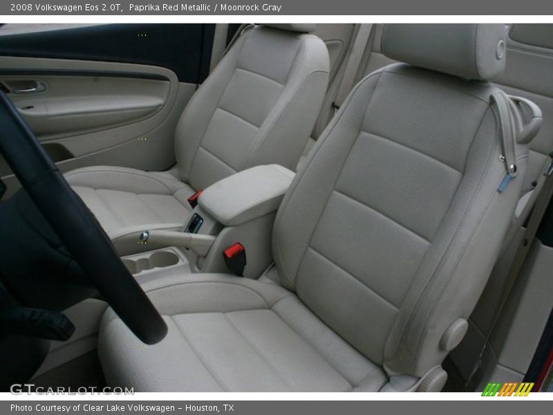 Paprika Red Metallic / Moonrock Gray 2008 Volkswagen Eos 2.0T