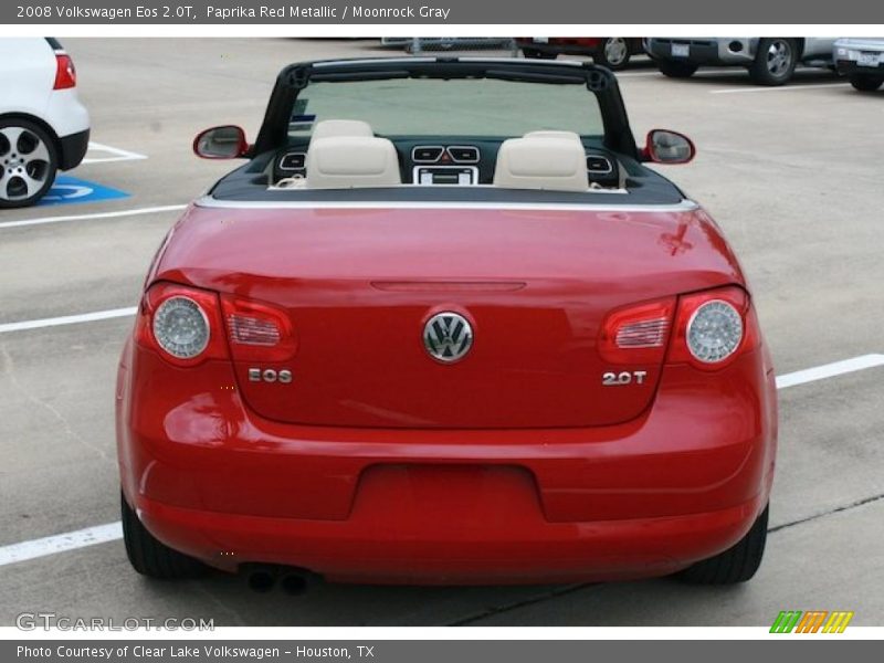 Paprika Red Metallic / Moonrock Gray 2008 Volkswagen Eos 2.0T