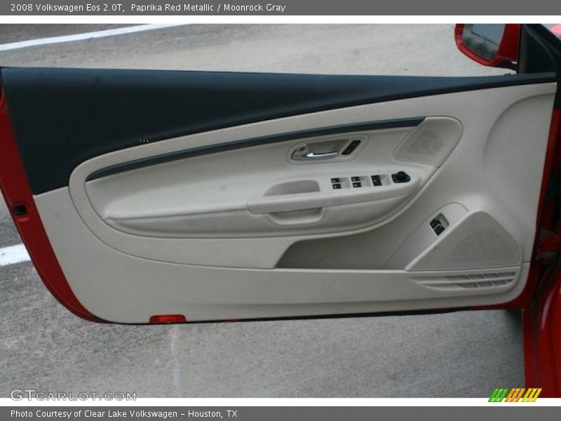 Paprika Red Metallic / Moonrock Gray 2008 Volkswagen Eos 2.0T
