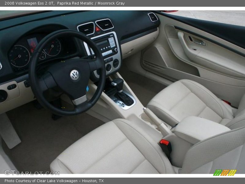 Paprika Red Metallic / Moonrock Gray 2008 Volkswagen Eos 2.0T