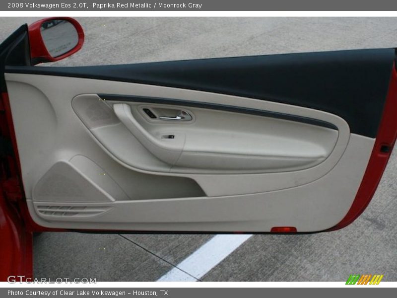Paprika Red Metallic / Moonrock Gray 2008 Volkswagen Eos 2.0T