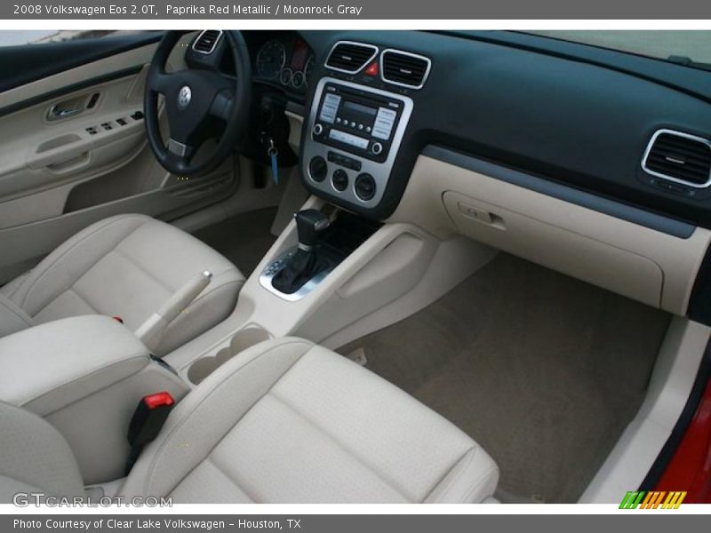 Paprika Red Metallic / Moonrock Gray 2008 Volkswagen Eos 2.0T