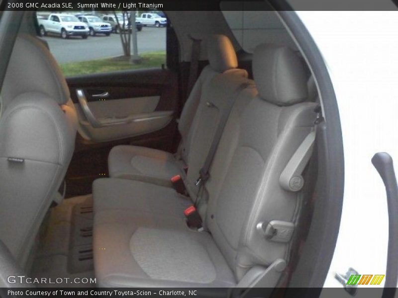 Summit White / Light Titanium 2008 GMC Acadia SLE
