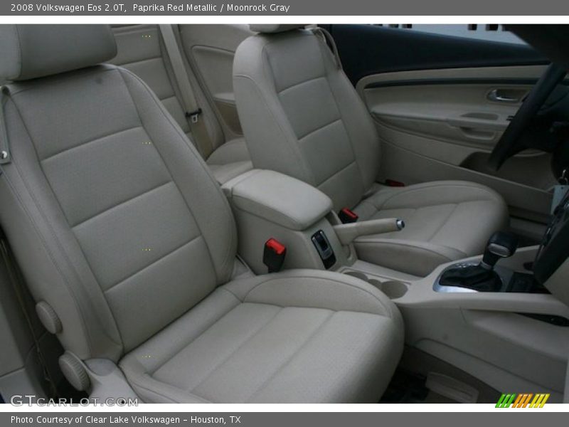 Paprika Red Metallic / Moonrock Gray 2008 Volkswagen Eos 2.0T