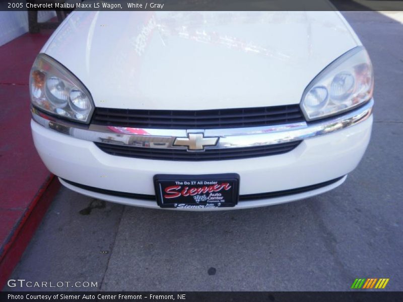 White / Gray 2005 Chevrolet Malibu Maxx LS Wagon