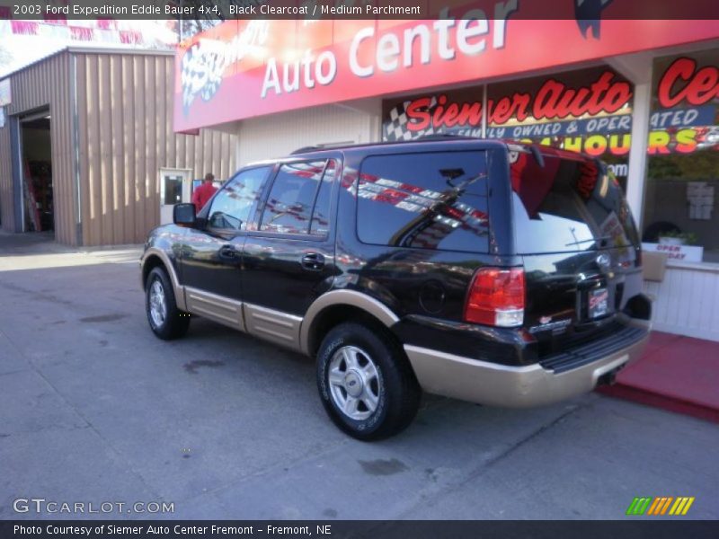 Black Clearcoat / Medium Parchment 2003 Ford Expedition Eddie Bauer 4x4