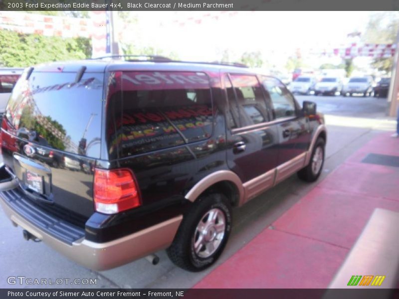 Black Clearcoat / Medium Parchment 2003 Ford Expedition Eddie Bauer 4x4