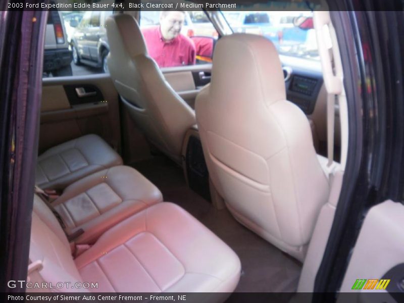 Black Clearcoat / Medium Parchment 2003 Ford Expedition Eddie Bauer 4x4