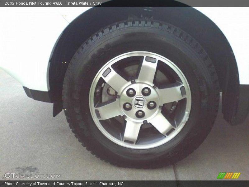 Taffeta White / Gray 2009 Honda Pilot Touring 4WD