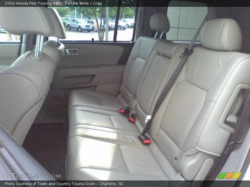 Taffeta White / Gray 2009 Honda Pilot Touring 4WD