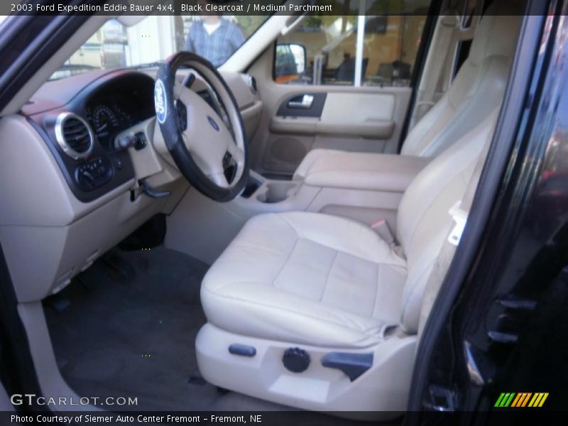 Black Clearcoat / Medium Parchment 2003 Ford Expedition Eddie Bauer 4x4