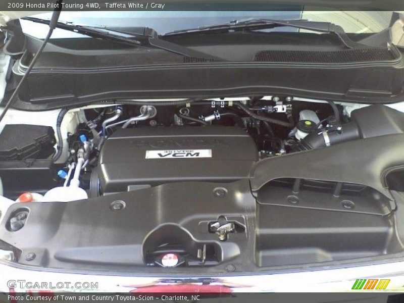 Taffeta White / Gray 2009 Honda Pilot Touring 4WD