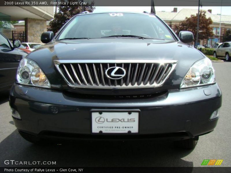 Flint Mica / Light Gray 2008 Lexus RX 350 AWD