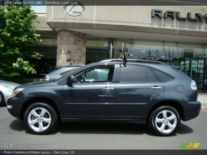 Flint Mica / Light Gray 2008 Lexus RX 350 AWD