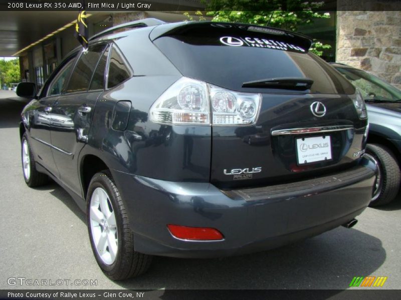 Flint Mica / Light Gray 2008 Lexus RX 350 AWD