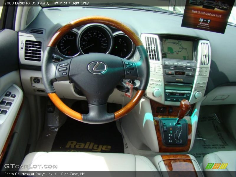 Flint Mica / Light Gray 2008 Lexus RX 350 AWD