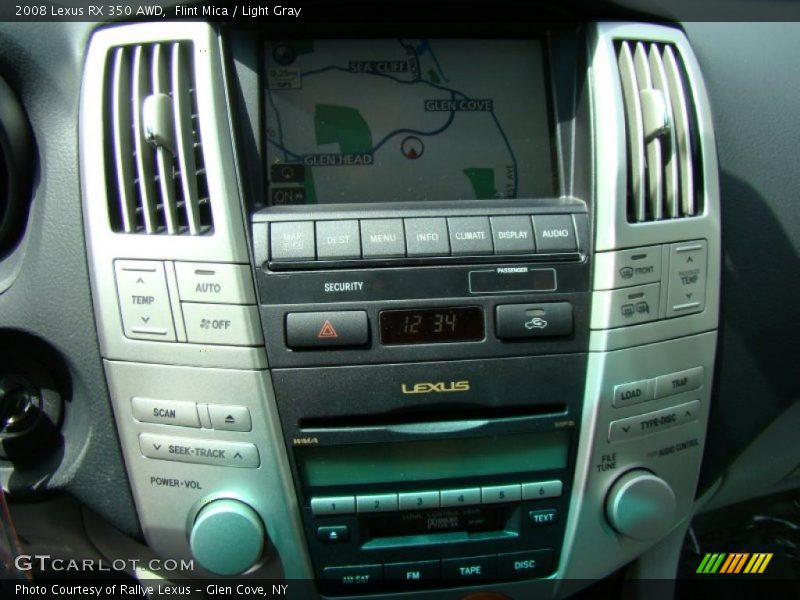 Flint Mica / Light Gray 2008 Lexus RX 350 AWD