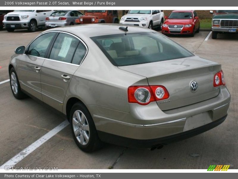 Wheat Beige / Pure Beige 2006 Volkswagen Passat 2.0T Sedan
