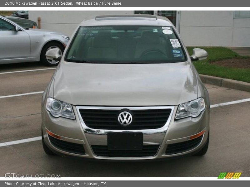 Wheat Beige / Pure Beige 2006 Volkswagen Passat 2.0T Sedan