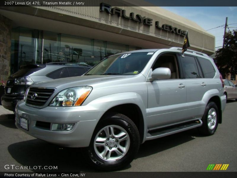 Titanium Metallic / Ivory 2007 Lexus GX 470