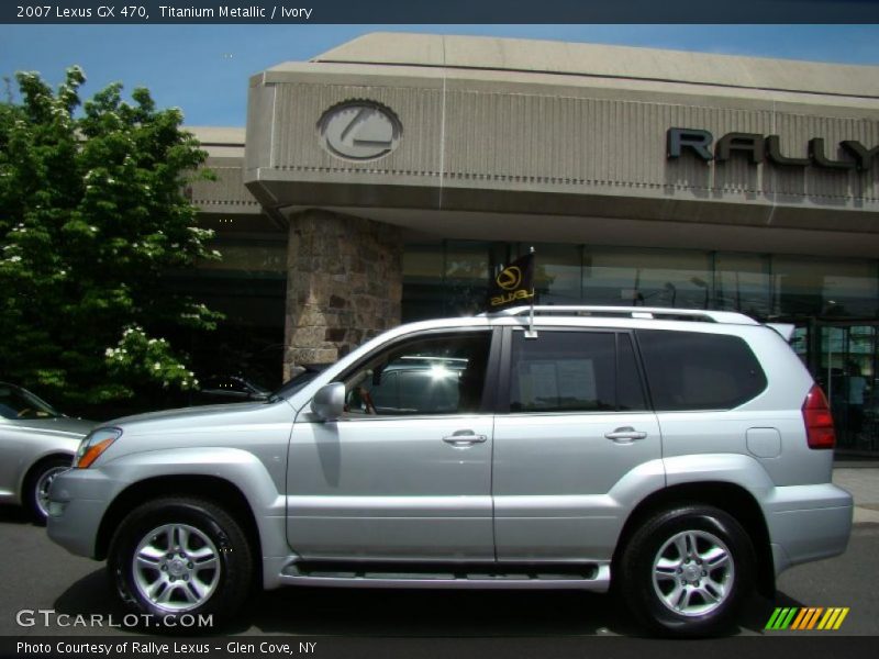 Titanium Metallic / Ivory 2007 Lexus GX 470