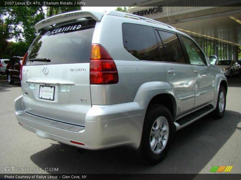 Titanium Metallic / Ivory 2007 Lexus GX 470