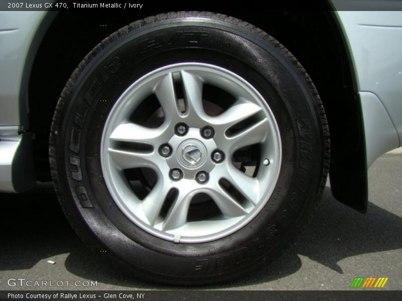 Titanium Metallic / Ivory 2007 Lexus GX 470