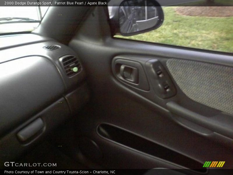 Patriot Blue Pearl / Agate Black 2000 Dodge Durango Sport