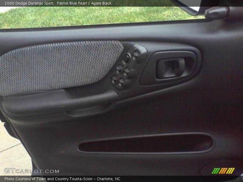 Patriot Blue Pearl / Agate Black 2000 Dodge Durango Sport