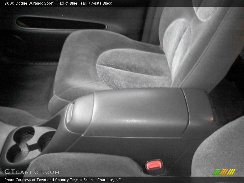 Patriot Blue Pearl / Agate Black 2000 Dodge Durango Sport