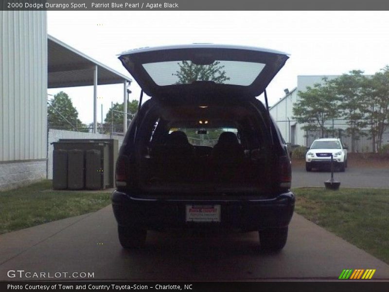 Patriot Blue Pearl / Agate Black 2000 Dodge Durango Sport