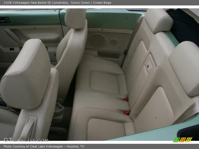 Gecko Green / Cream Beige 2008 Volkswagen New Beetle SE Convertible