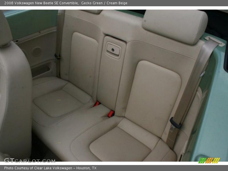 Gecko Green / Cream Beige 2008 Volkswagen New Beetle SE Convertible