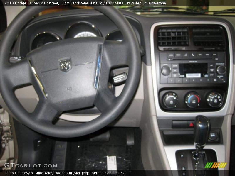 Light Sandstone Metallic / Dark Slate Gray/Medium Graystone 2010 Dodge Caliber Mainstreet