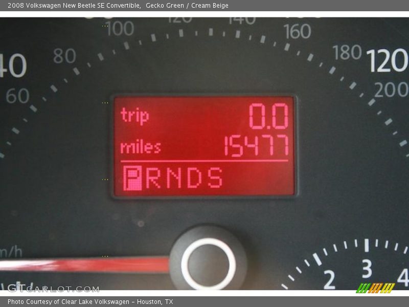 Gecko Green / Cream Beige 2008 Volkswagen New Beetle SE Convertible
