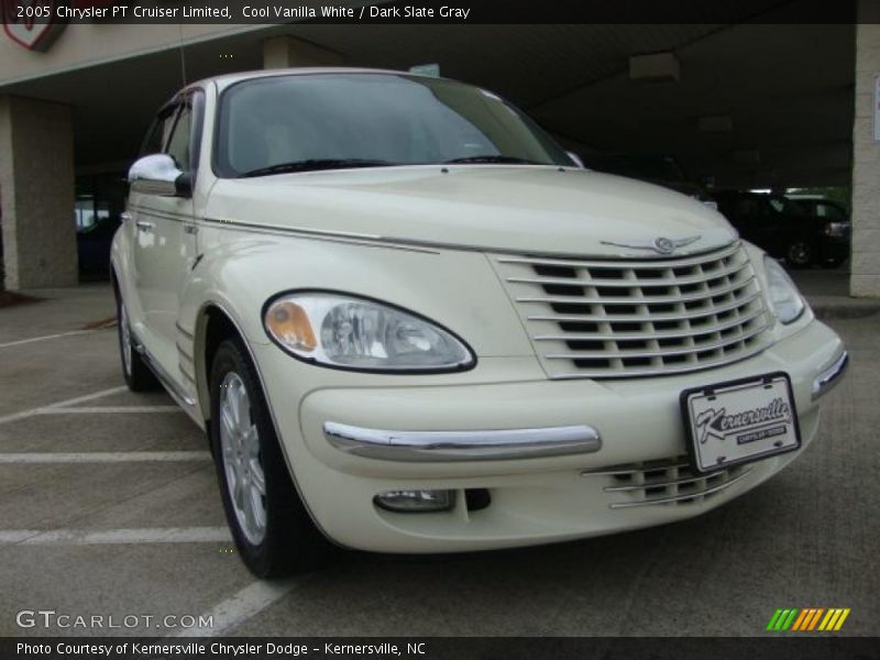 Cool Vanilla White / Dark Slate Gray 2005 Chrysler PT Cruiser Limited