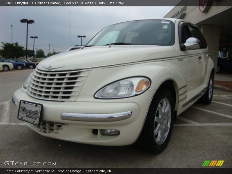 Cool Vanilla White / Dark Slate Gray 2005 Chrysler PT Cruiser Limited