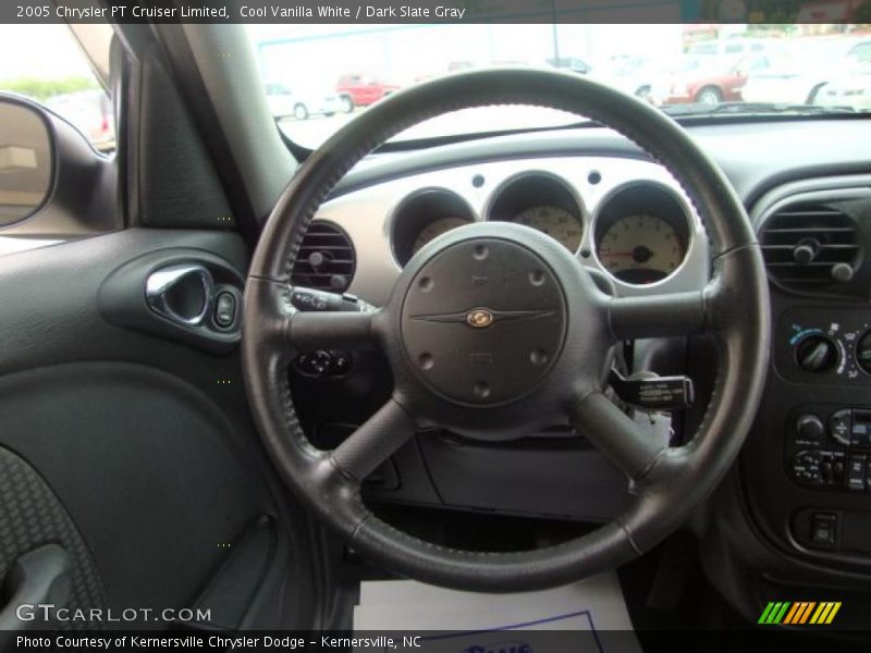 Cool Vanilla White / Dark Slate Gray 2005 Chrysler PT Cruiser Limited