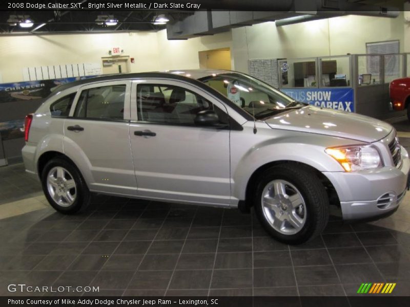 Bright Silver Metallic / Dark Slate Gray 2008 Dodge Caliber SXT