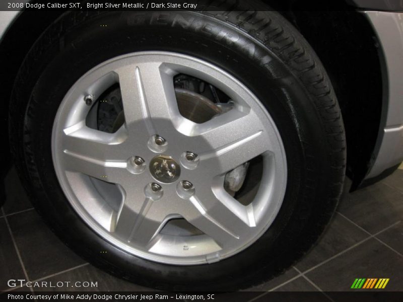 Bright Silver Metallic / Dark Slate Gray 2008 Dodge Caliber SXT