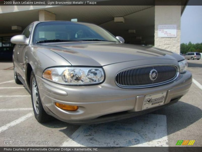 Light Bronzemist Metallic / Taupe 2000 Buick LeSabre Limited