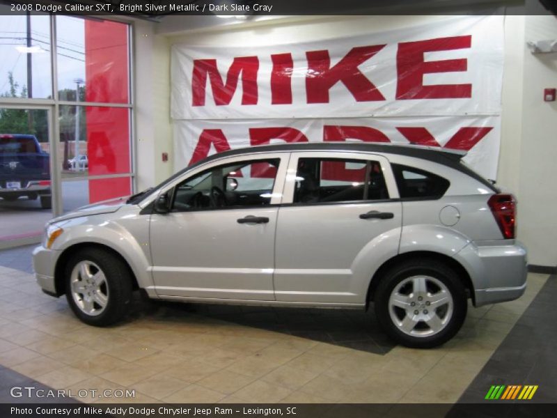 Bright Silver Metallic / Dark Slate Gray 2008 Dodge Caliber SXT