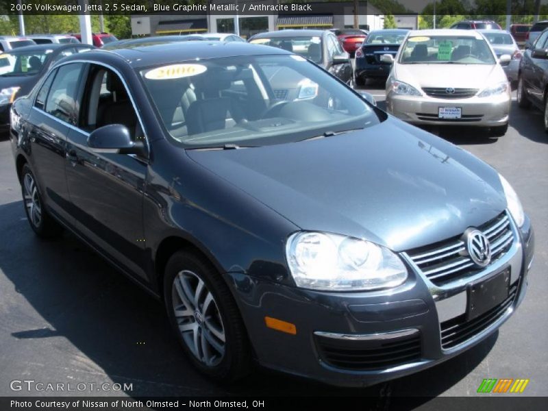 Blue Graphite Metallic / Anthracite Black 2006 Volkswagen Jetta 2.5 Sedan