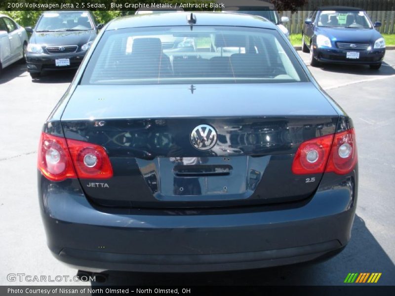 Blue Graphite Metallic / Anthracite Black 2006 Volkswagen Jetta 2.5 Sedan