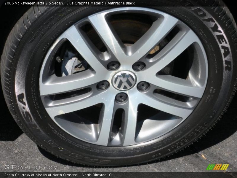 Blue Graphite Metallic / Anthracite Black 2006 Volkswagen Jetta 2.5 Sedan